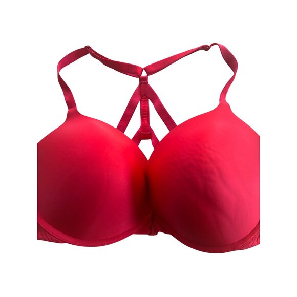 Victoria Secret Push-Up Racerback Bra Red - Picture 1 of 12
